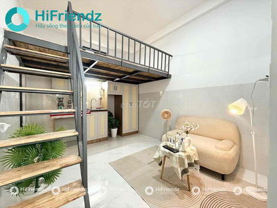 CHO THUÊ CHDV CÓ GÁC FULL NỘI THẤT NHÀ MỚI NGAY ĐẠI HỌC NTT VLU IUH