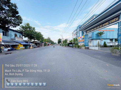 💥 SIÊU HIẾM – LÔ ĐẤT 106M² ĐƯỜNG ĐẶNG VĂN MÂY – DĨ AN 💥  🏫