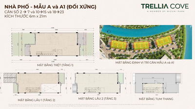 MỞ BÁN nhà phố liền kế 6x20 tại KĐT Mizuki Park