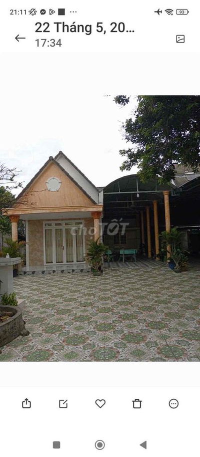 Kẹt bank bán đất 1200m2 có 400m2 thổ, có nhà C4 gần Giáo Xứ Nước Vàng