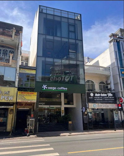 Cho thuê Tòa Nhà VP 64 Út Tịch,Tân Bình.DT:8x8m Hầm 5 tầng-Thang máy