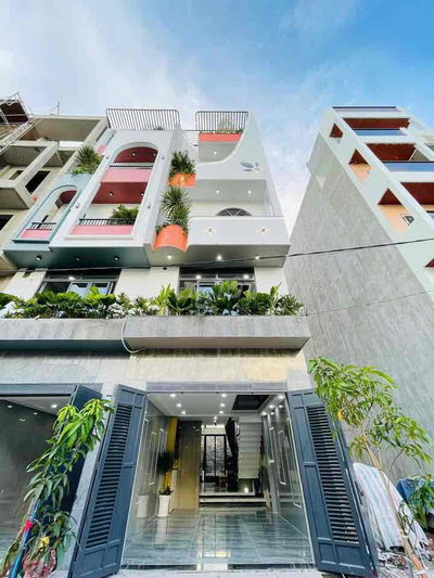 Cặp Nhà Phố Cao Cấp 4x15. 5 Tầng. Full Nội Thất. HXH 8M Thoáng