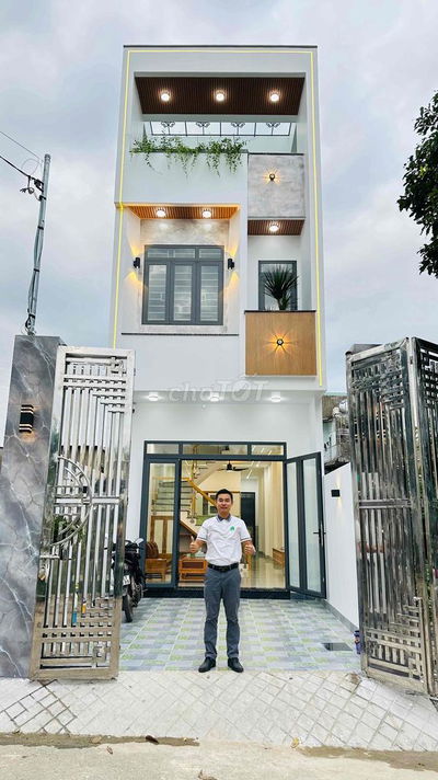 Bán Nhà 4x22m 3 tầng 4 phòng ngủ full nội thất P. Phước Tân, Đồng Nai
