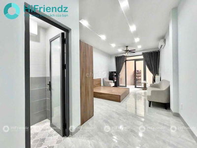 Phòng Mới Xây,Full Nội Thất,Free Xe,Mặt Tiền,Thoáng Mát,Cực Xinh - HF