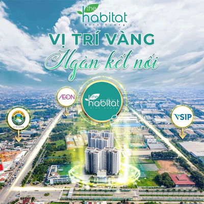 Habitat – 80m² – Giá 3.1 tỷ – bàn giao 2025 – Gần Aeon Mall