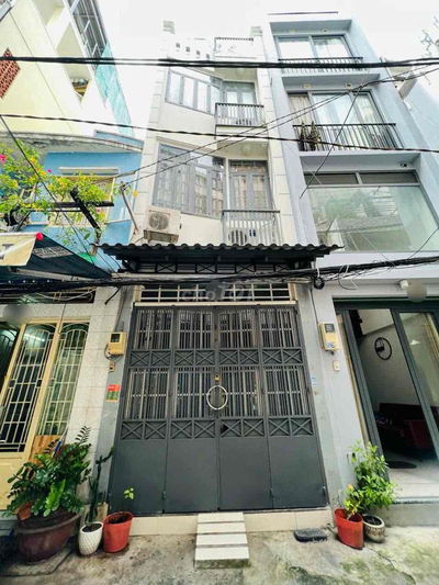 BÁN NHÀ 3 TẦNG 24M2 HẺM 4M TRẦN BÌNH TRỌNG P1Q5