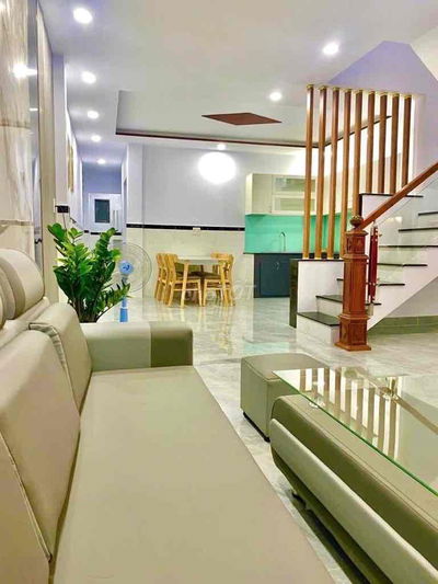 BÁN NHÀ MỚI 100M2 HẺM XE HƠI NGAY CHỢ TĂNG NHƠN PHÚ, QUẬN 9