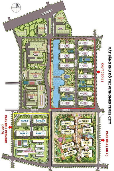 Ban quản lý dự án bán căn hộ Times City và Park Hill Cập Nhật T12 2025