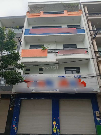 CHO THUÊ TOÀ NHÀ 8X16(TRỆT+4LẦU)TRỐNG SUỐT MẶT TIỀN ĐƯỜNG 16M LỀ 6M