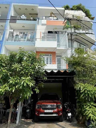 NHÀ 4 TẦNG  • XE HƠI NGỦ TRONG NHÀ • GẦN ÂU CƠ, BÀU CÁT • HƠN 12 TỶ