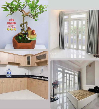 NHÀ MỚI PHÚ NHUẬN,1 TRỆT 2 LẦU 2P. NGỦ RỘNG,N.THẤT ĐẸP Ở và LV OK