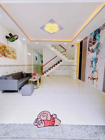 NHÀ NGAY CHỢ CẦU ĐỒNG TL29 AN PHÚ ĐÔNG Q12- DIỆN TÍCH 4.5 X 13- 2 TẦNG