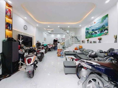 BÁN NHÀ 4 TẦNG NGANG 5m - P.PHÚ THUẬN HUỲNH TẤN PHÁT QUẬN 7 GIÁ 6,8TỶ