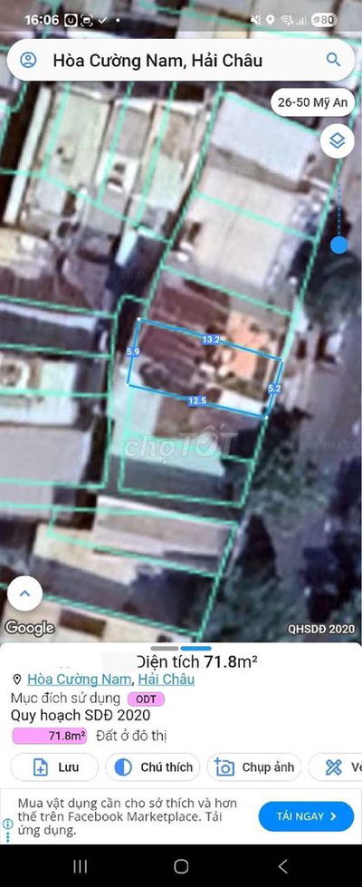 ⭐️⭐️⭐️⭐️⭐️ Mặt tiền Núi Thành nở hậu bên Đại Học Kiến Trúc - Đông Á