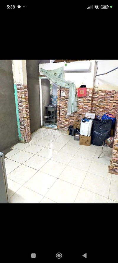 Phòng trệt nguyên đình chiểu giáp hẻm 205 cách mạng tháng 8