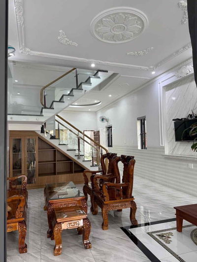 bán nhà dân sân ô tô kdc Đại Quang Tân Bình dĩ an đường nhựa giá ngợp