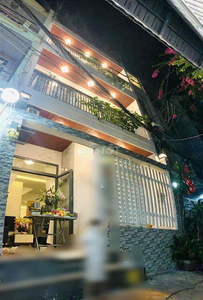 🛑 Nhà hẻm ô tô, sát bên Mặt tiền, 4 tầng, ngang 5.7m, Âu Dương Lân,