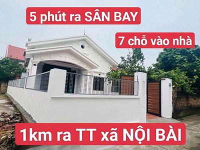2. 9x Tỷ có ngay Nhà Nội Bài diện tích hơn 130m 5phut ra sân bay,TT xã