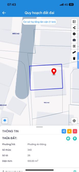 100m2 (có 6 phòng trọ) gần bên bến xe Phía Nam, kiệt An Dương Vương