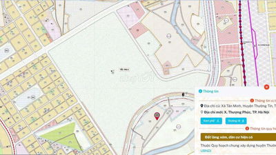 Bán đất Tân minh Thường tín,Cạnh Sân bóng Vin Olymia 500m.