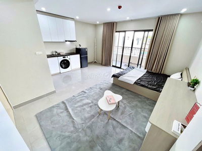 Phòng 30m2_studio ban công view phố, thang máy_86 Trần Hữu Trang P10