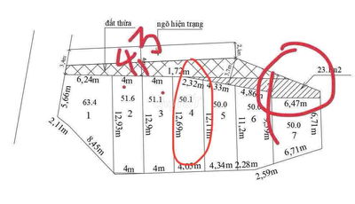 Đất 50m2 ngang 6,4m Đặng Cương, An Dương 1,13 tỷ đồng