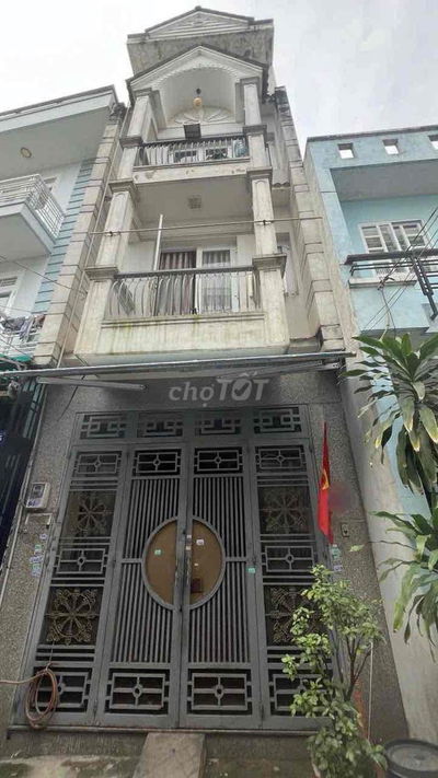 BÁN NHÀ 4 TẦNG - DT 4x14 - NHỈNH NHẸ 5 TỶ - HXH THÔNG - GÒ XOÀI