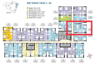 căn hộ 2PN 2wc giá 1,5 tỷ trả trước 300tr ngận nhà