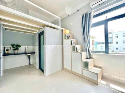 Căn Hộ Có Gác Full Nội Thất Cao Cấp Giá Rẻ Ở Phan Văn Trị , Bình Thạnh