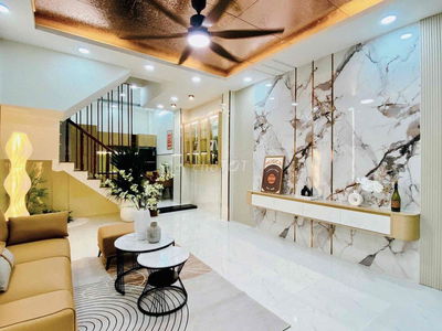 Bán nhà Trần Khát Chân, 3 thoáng ngõ thông, sổ CC, full nội thất, 45m2