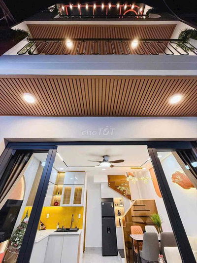 Nhà Siêu Đẹp, gần Mặt Tiền Đinh Bộ Lĩnh, tặng Full Nội ThấT, 3 tàng