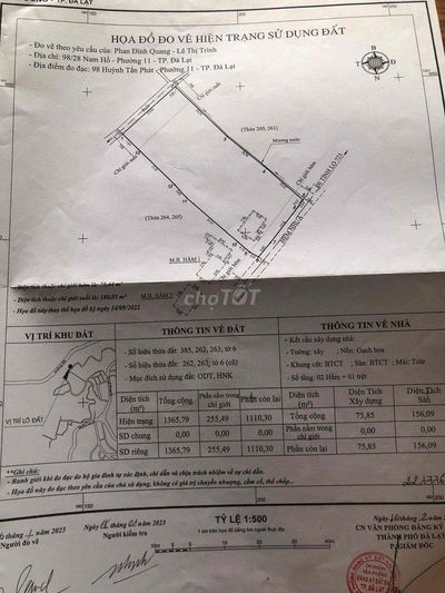 cần bán đất MT đường nhựa Huỳnh Tấn Phát , F11