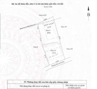 ĐẤT LỚN DT 885M (18x49) KP HÒA LÂN THUẬN GIAO, GIÁP THỦ DẦU MỘT
