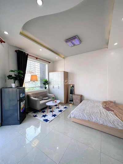 🏡 Studio 40m² ngay Nguyễn Gia Trí (D2) – full nội thất, mới 100%, gần