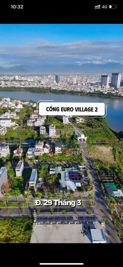 Chào bán đất biệt thự Nguyễn Đình Thi, Hoà Xuân, Cẩm Lệ, Đà Nẵng.