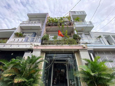 Nhà phố 4,2m x 15m. 2 Lầu 1/ Hẻm 6m Thông Đường Đông bắc ngay BV Q12