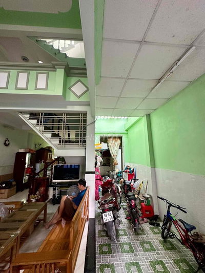 🏡 NHÀ SHR 2 MẶT TIỀN-6mx14.1m2 , ĐƯỜNG TRƯỚC NHÀ 10M - OTO ĐỔ TẬN NHÀ🏠