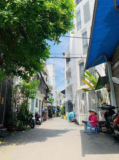 BÁN NHÀ QUẬN 6, BÀ HOM, HXT, 2 TẦNG, 21M2, NỞ HẬU, 2.22TỶ