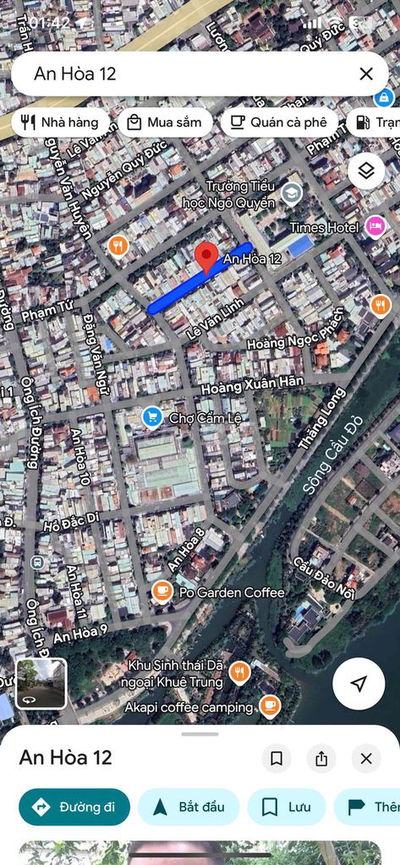 Bán nhà MT đường 7m5 An Hoà 12- Khuê Trung- Cẩm Lệ - Đà Nẵng