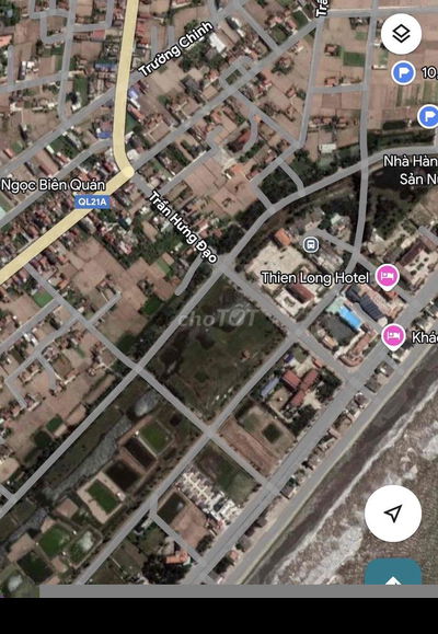 đất làn 2 đường Trần Hưng Đạo, bãi tắm và khu nghỉ dưỡng Thịnh Long