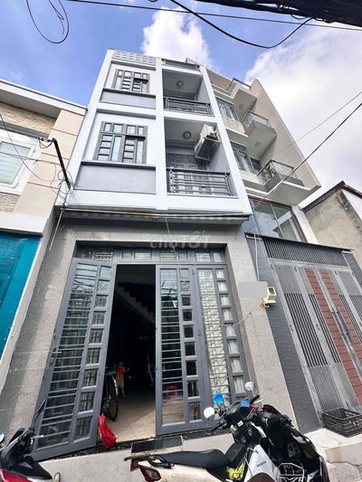 NHÀ 3 TẦNG ST – DT 4x12 – DTSD 139.7M2 – SHR HOÀN CÔNG – PHƯỜNG 7-QUẬN