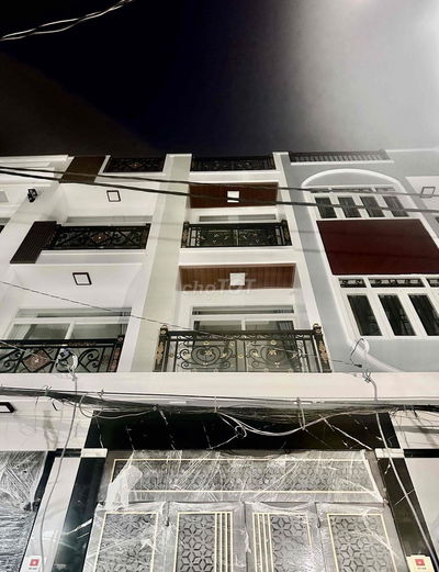 🏡Nhà mới Võ Văn Kiệt đường 6M - 4 Tầng BTCT - 2 PN lớn - Hoàn công đủ