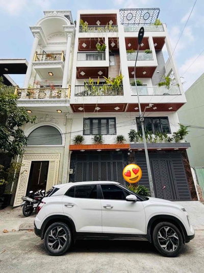 LÊ VĂN KHƯƠNG - NGAY UBND P.THỚI AN - 5 TẦNG + THANG MÁY - 4x15M - FUL