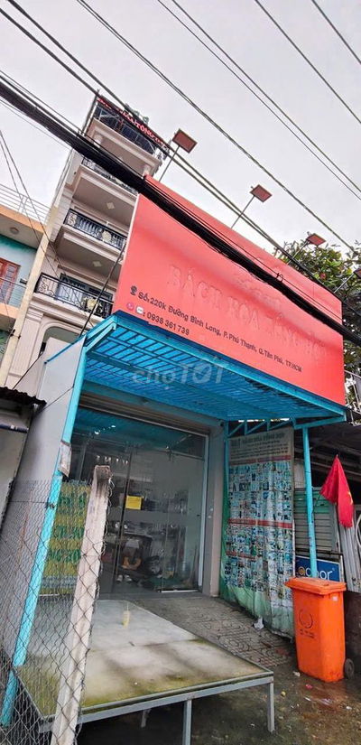 CHO THUÊ MẶT BẰNG BÌNH LONG GIÁ TỐT ( 4M * 8M)