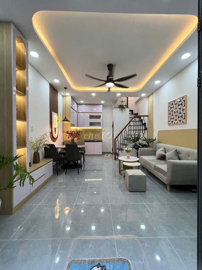Cực ngon - Phú Nhuận nhà đẹp, 4 tầng, 3 PN, sân thượng, 24m2 ngang 4m.