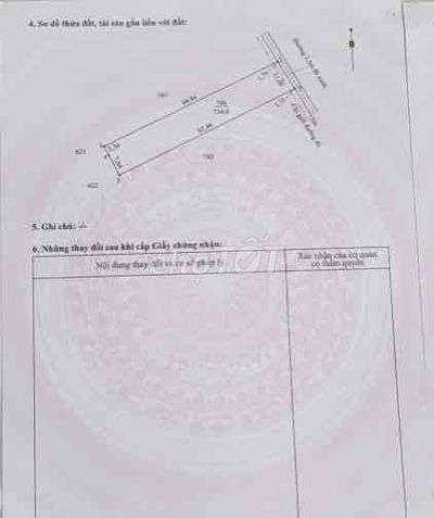 🌈🌈 735m đất vườn(chuyển full thổ cư). cách DT816 300m