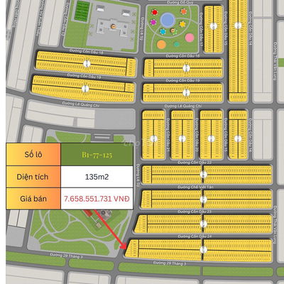 Đất mặt tiền đường Lê Sỹ 10,5m sát đường 29/3 chỉ 56tr/m2