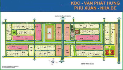 BÁN NHÀ BIỆT THỰ KDC PHÚ XUÂN SỔ HỒNG RIÊNG 12X24M GIÁ 20 TỶ