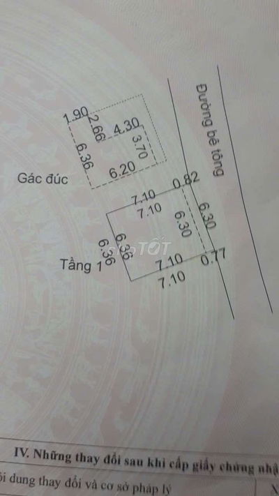 ⭐️⭐️⭐️⭐️⭐️ Mặt tiền đường 6m - Nhà rộng 6m3 nở hậu - gác đúc chỉ 3T7