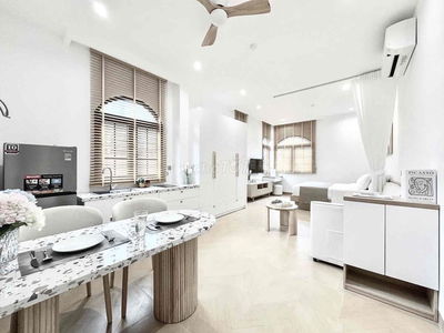 CHO THUÊ CHUNG CƯ MINI THOÁNG SÁNG CAO CẤP NGAY VÒNG XOAY DÂN CHỦ Q3